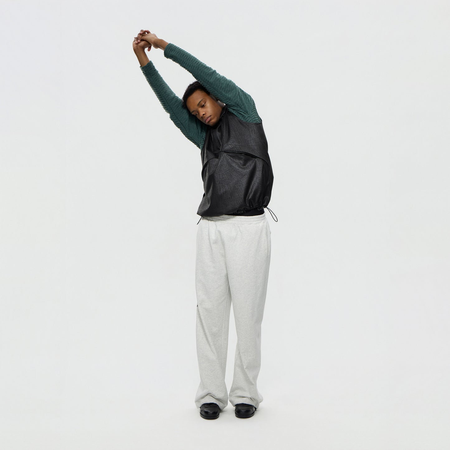 No Seam Adjustable Wide Sweatpants