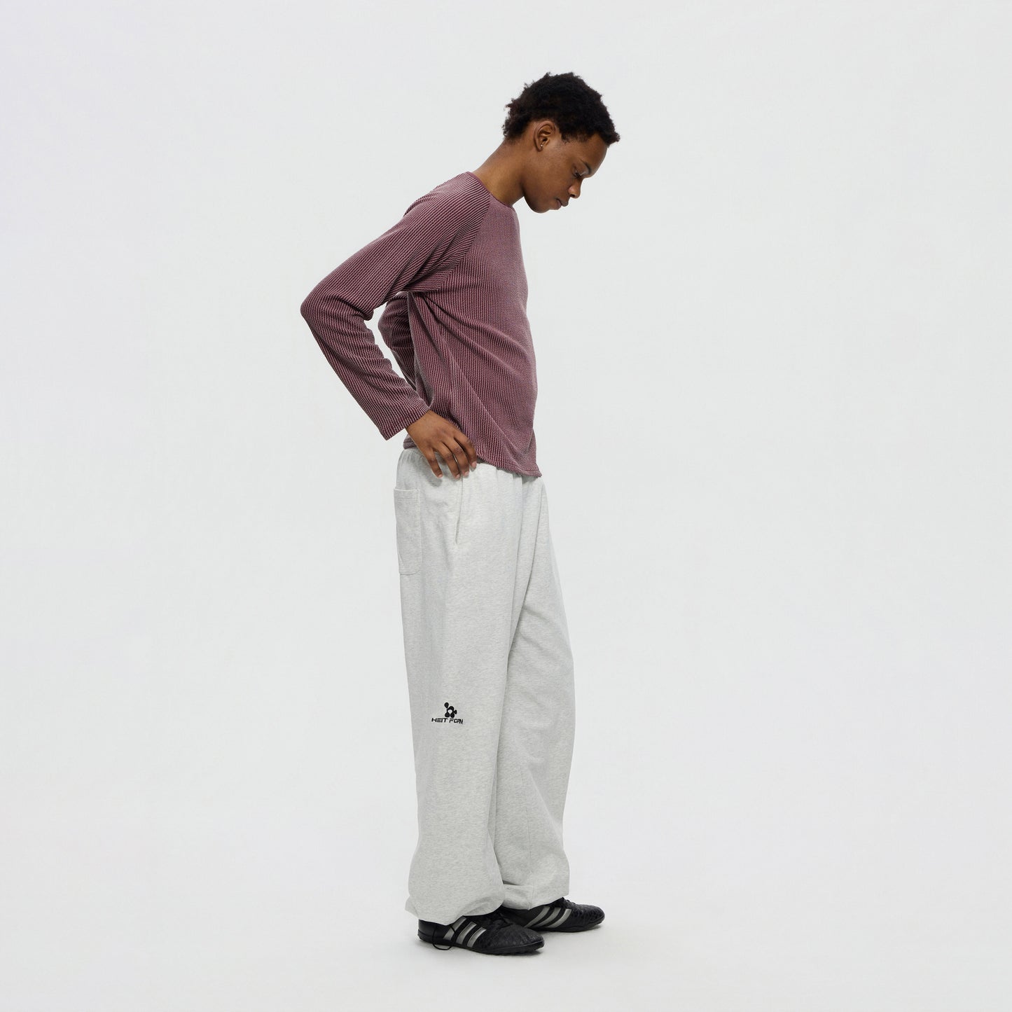No Seam Adjustable Wide Sweatpants