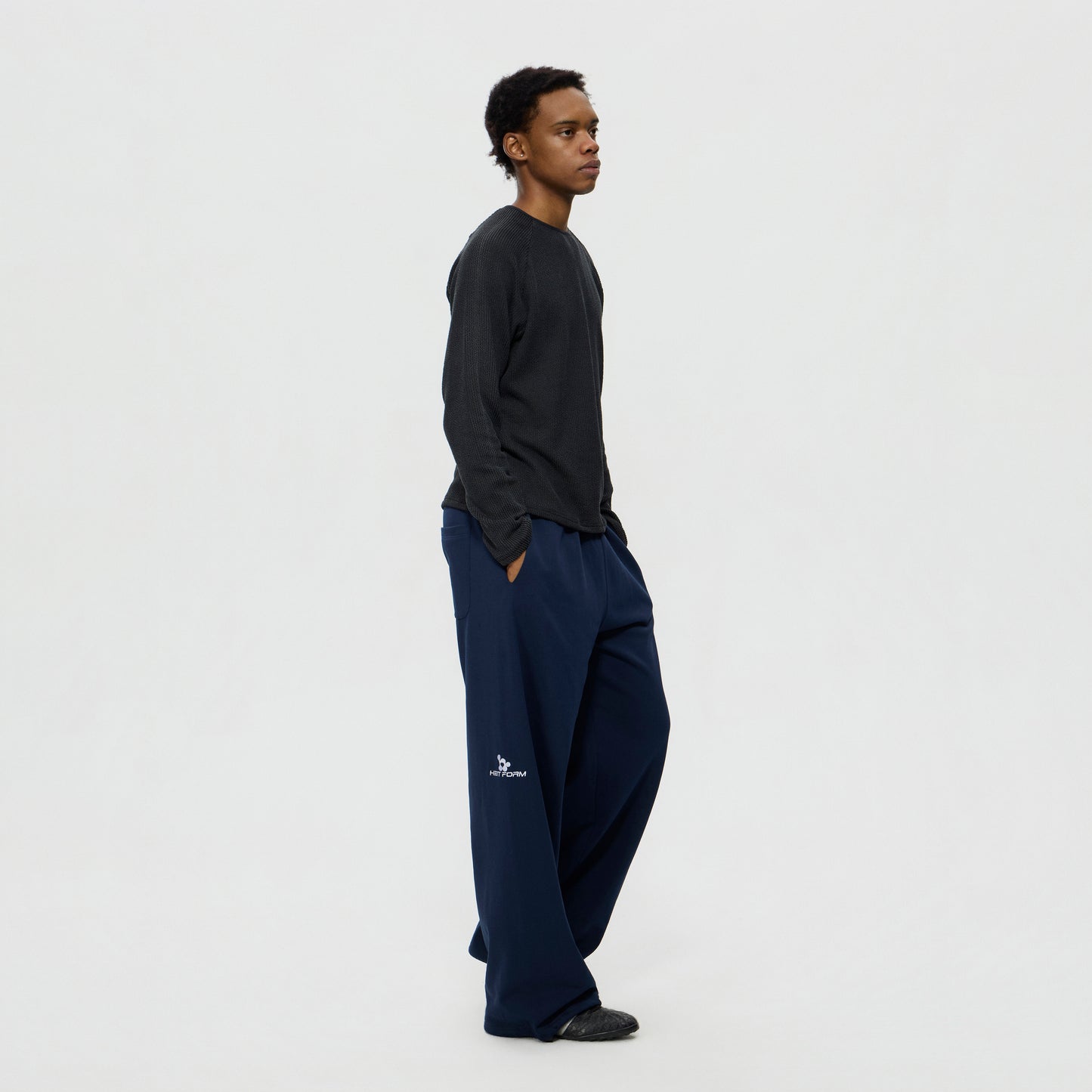 No Seam Adjustable Wide Sweatpants