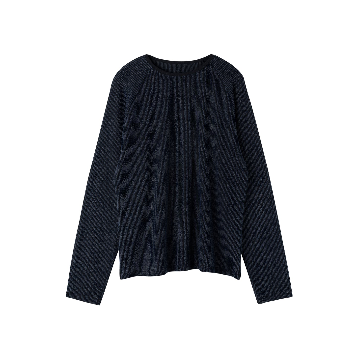 Stretchy Rib Raglan Long Sleeve