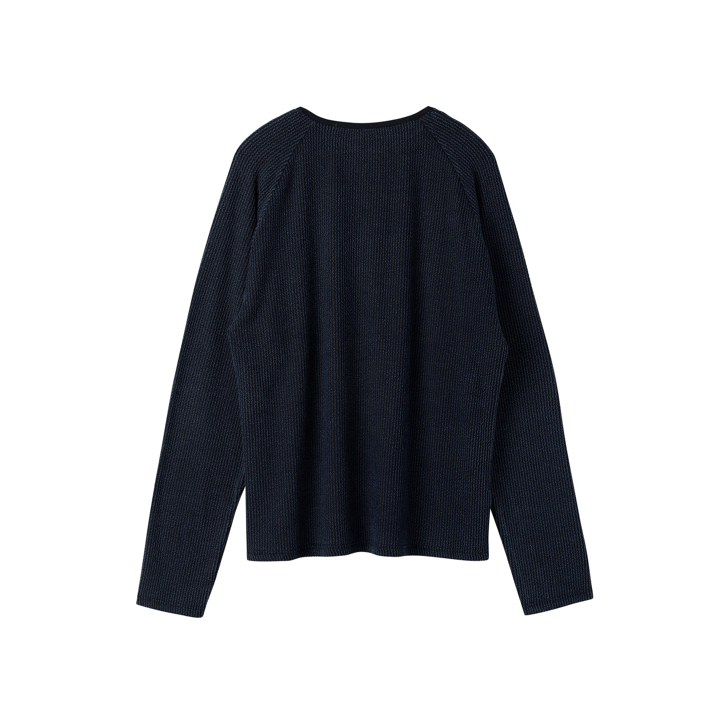 Stretchy Rib Raglan Long Sleeve