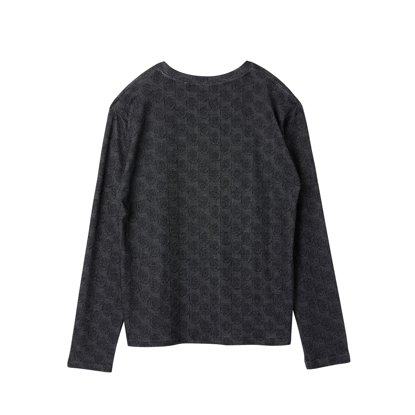 Polka Dot Stretch Long Sleeve