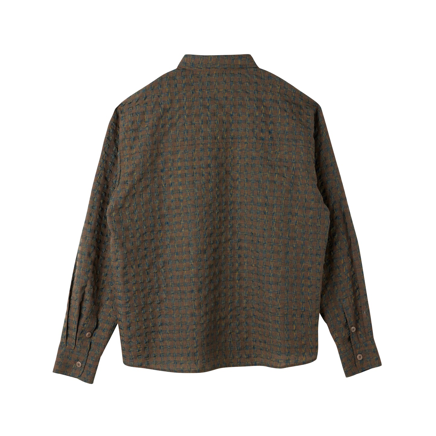 Textured Check Relax Shirt
