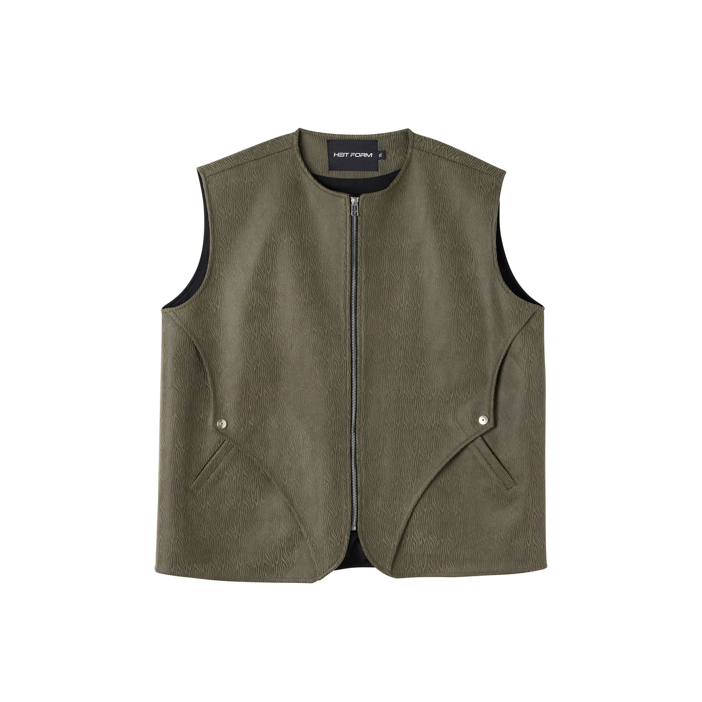 Double Flap Cropped Vest