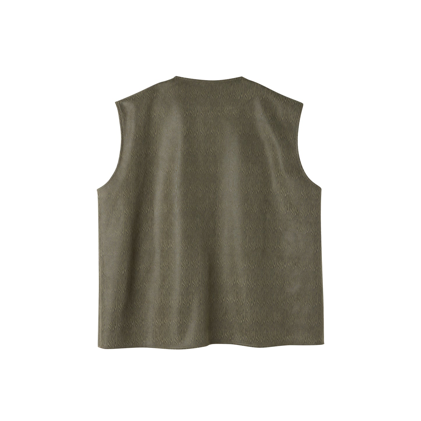 Double Flap Cropped Vest
