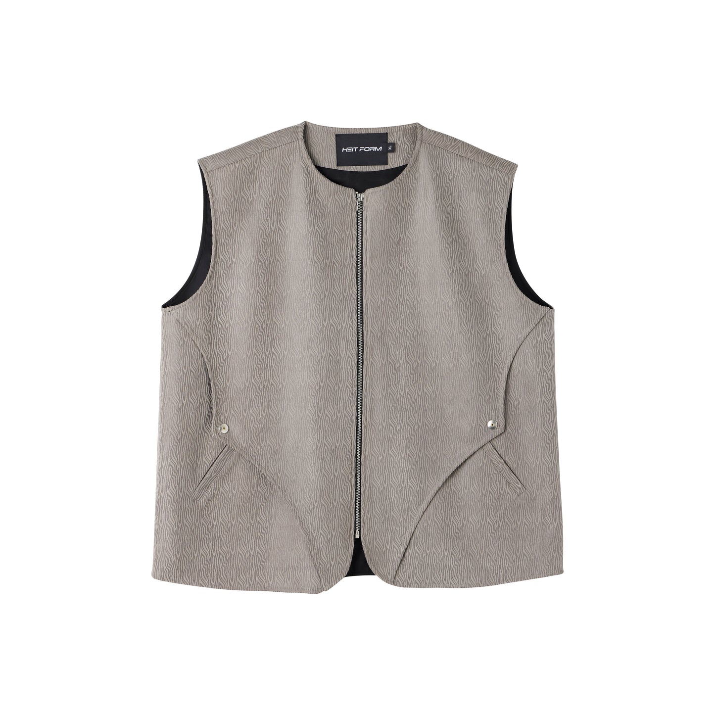 Double Flap Cropped Vest