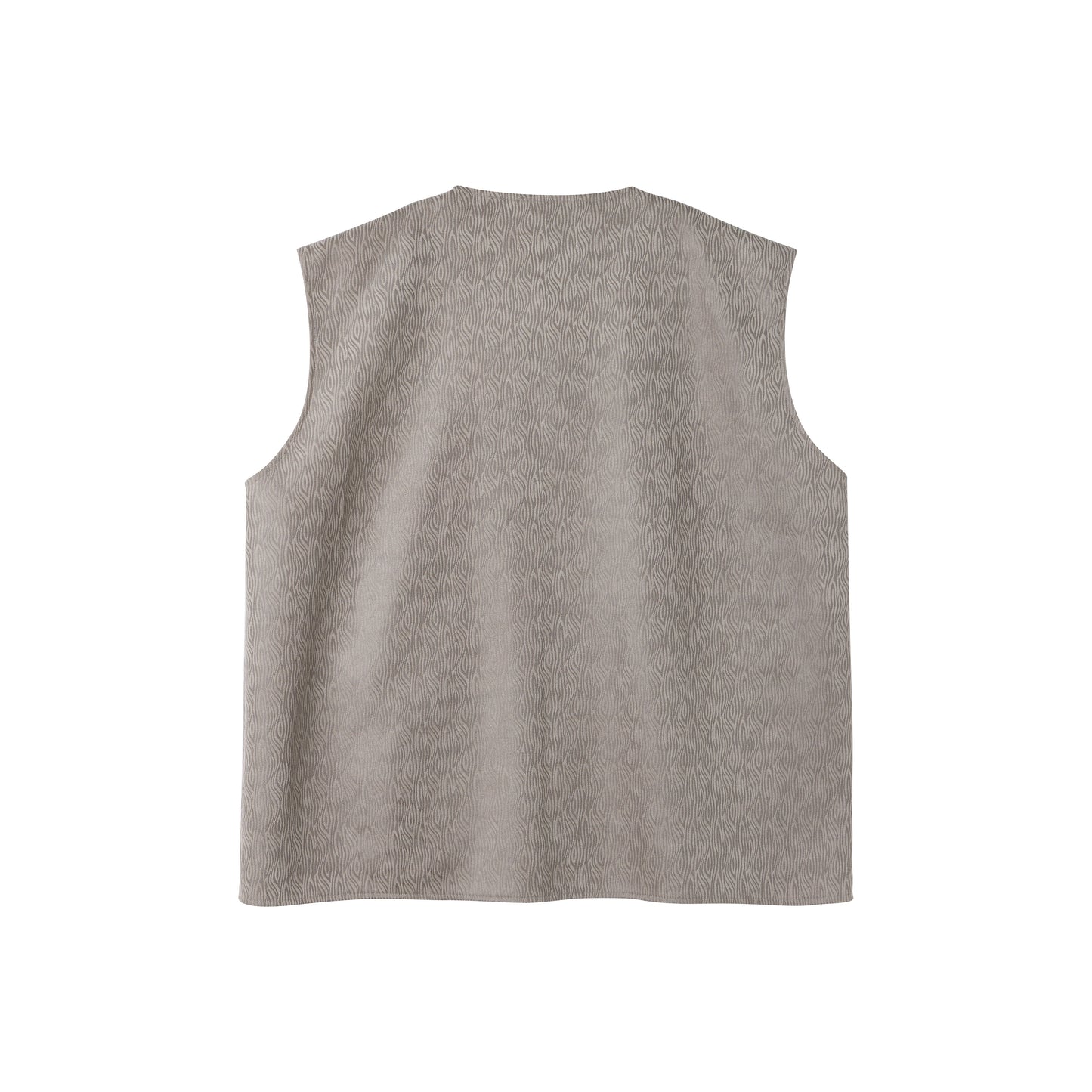 Double Flap Cropped Vest