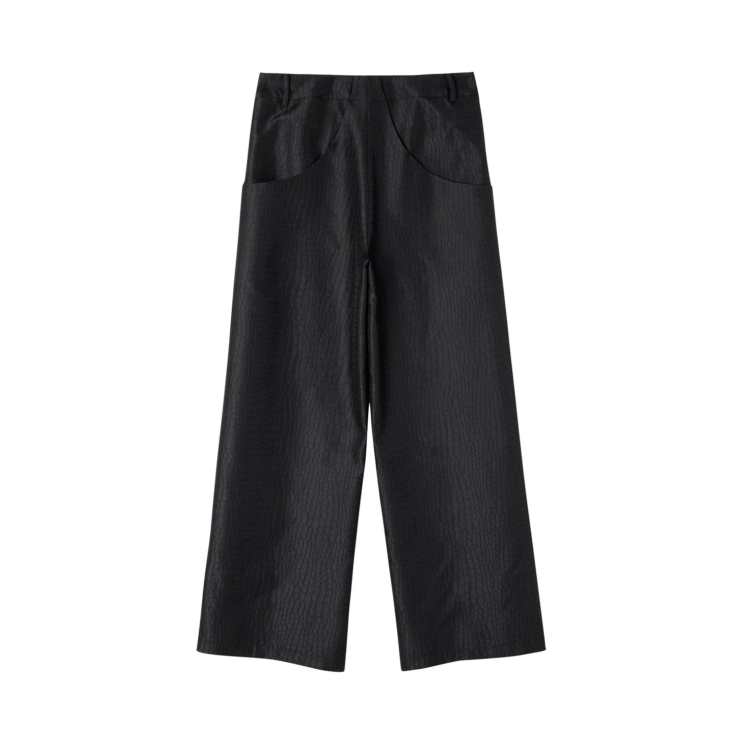 Cracked Wide Pants