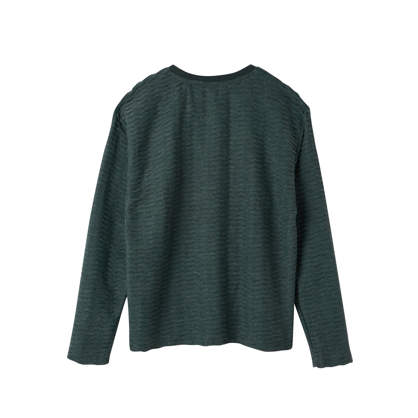 Ripple Crinkled 3D Long Sleeve