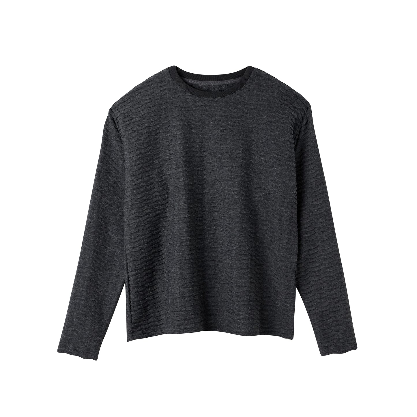 Ripple Crinkled 3D Long Sleeve