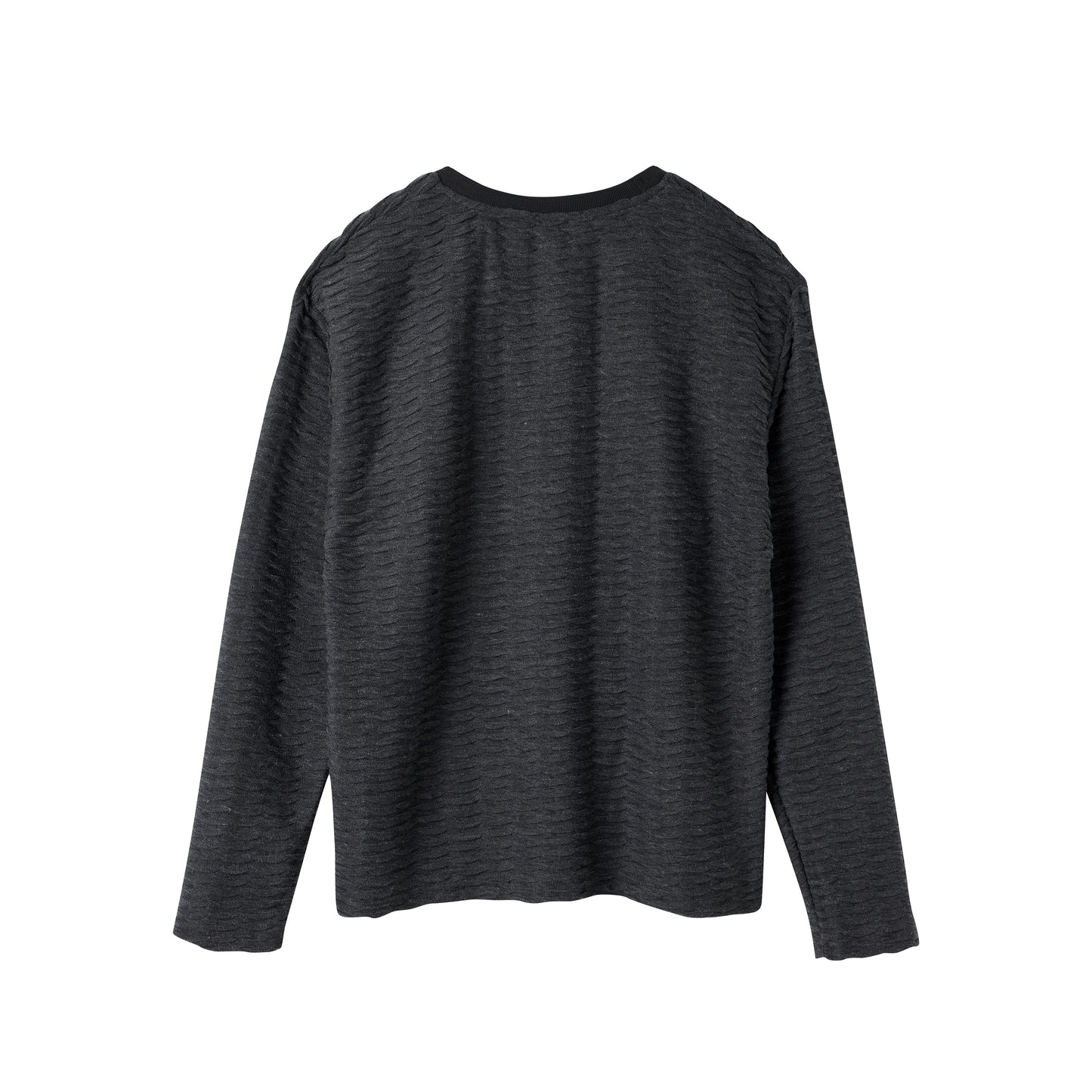 Ripple Crinkled 3D Long Sleeve
